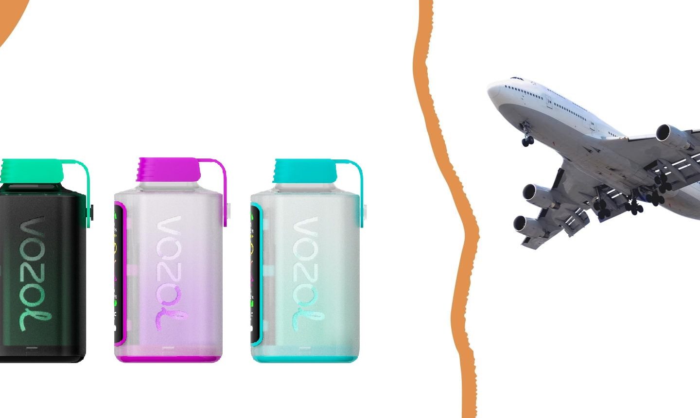 can you take disposable vapes on a plane uk