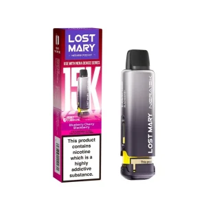 lost mary nera 30k refill pods blueberry cherry blackberry