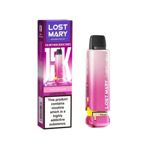 lost mary nera 30k refill pods pink lemonade