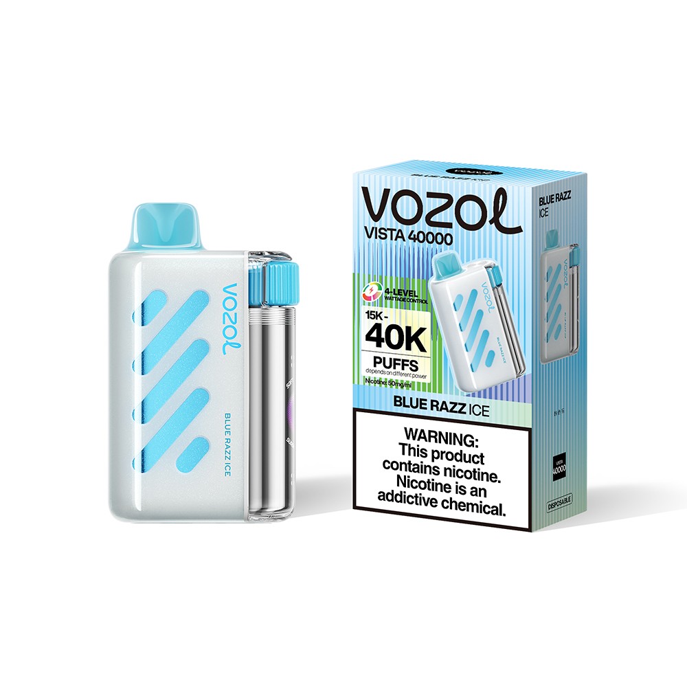 VOZOL VISTA 40K BLUE RAZZ ICE