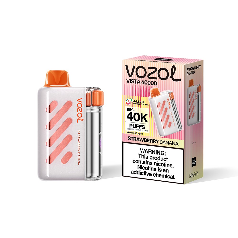 VOZOL VISTA 40K STRAWBERRY BANANA VOZOL VISTA 40K STRAWBERRY BANANA