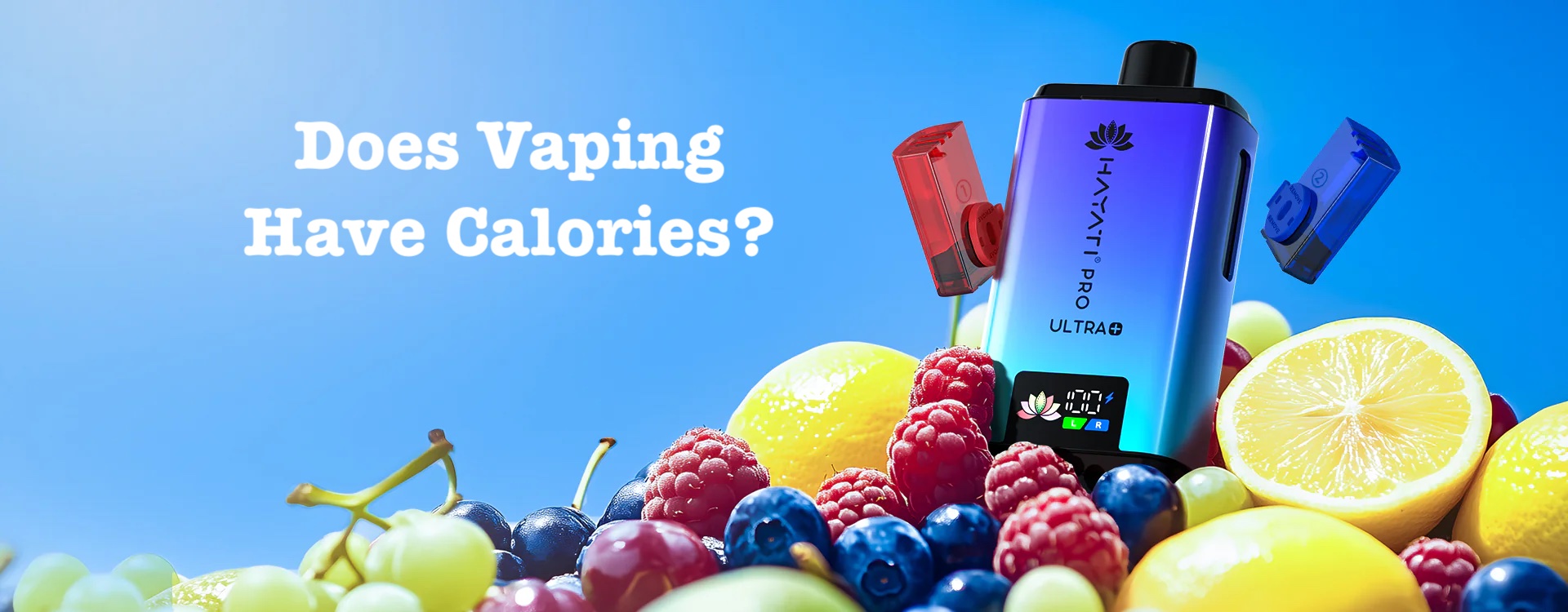 does vaping have calories