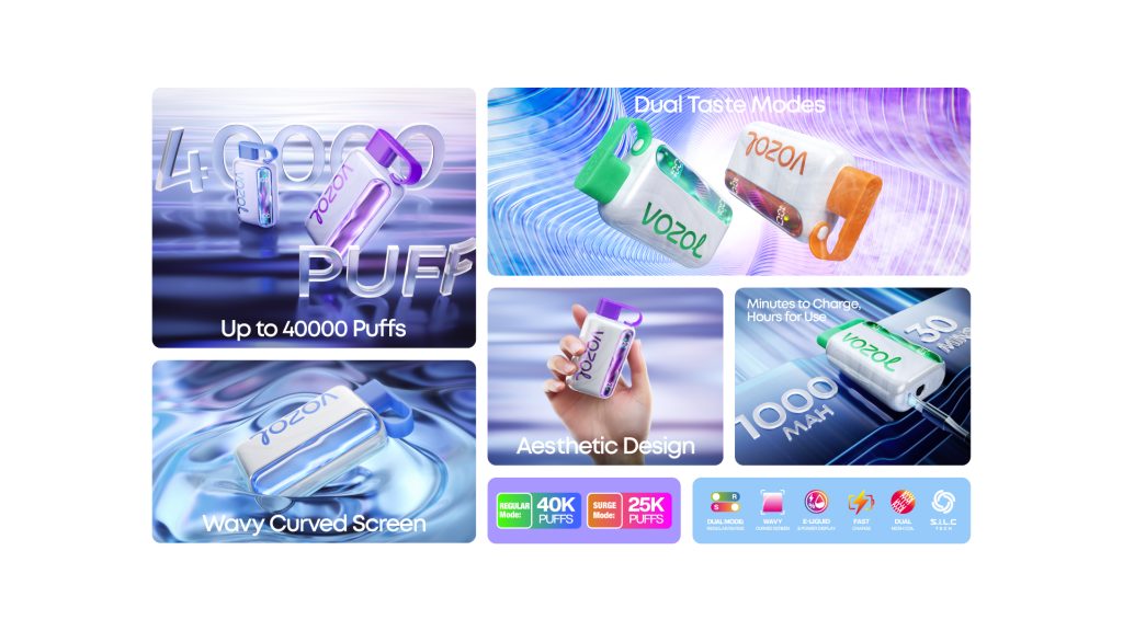 vozol star 40000 specifications