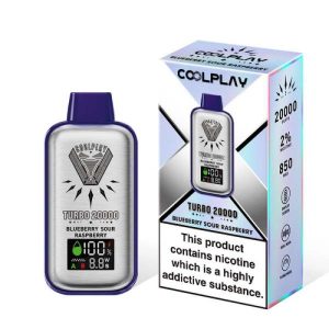 coolplay turbo 20000 blueberry sour raspberry