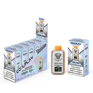 coolplay turbo 20000 vape box of 5