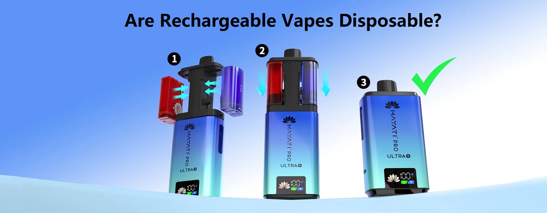 are rechargeable vapes disposable