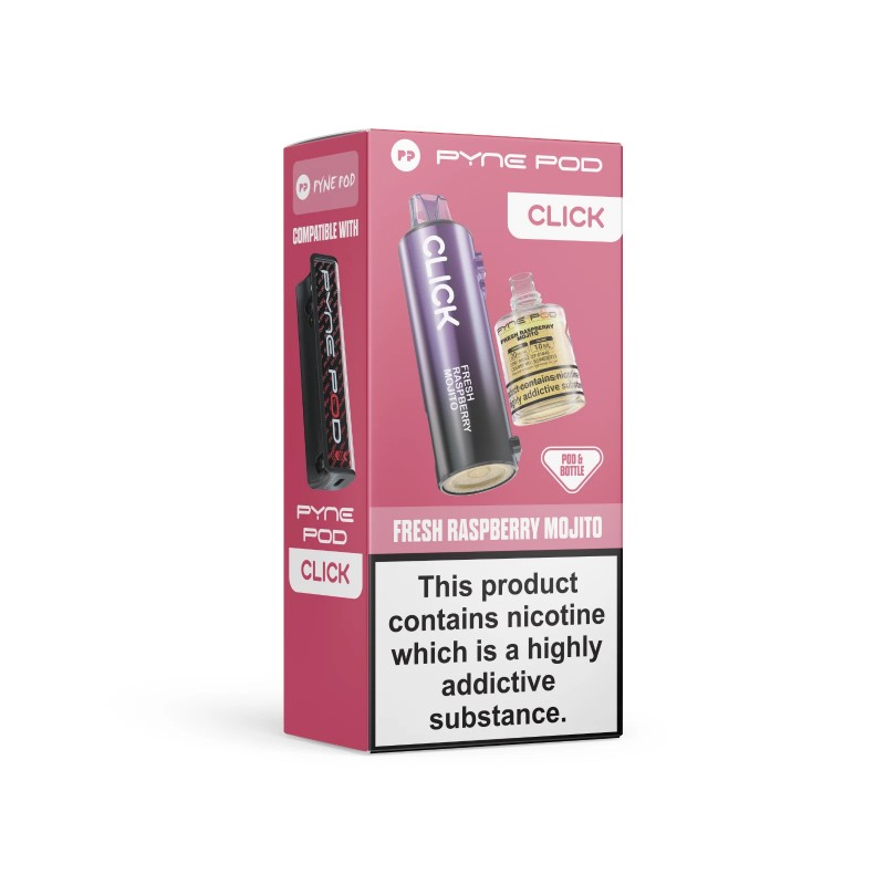 pyne pod click 50k refill pod fresh raspberry mojito pyne pod click 50k refill pod fresh raspberry mojito