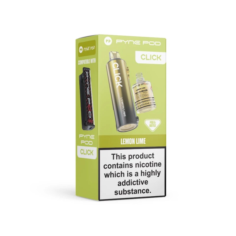 pyne pod click 50k refill pod lemon lime pyne pod click 50k refill pod lemon lime
