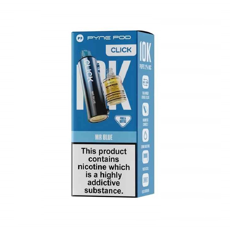 pyne pod click 50k refill pod mr blue pyne pod click 50k refill pod mr blue