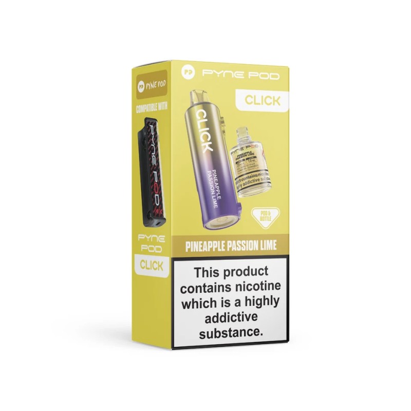 pyne pod click 50k refill pod pineapple passion lime pyne pod click 50k refill pod pineapple passion lime