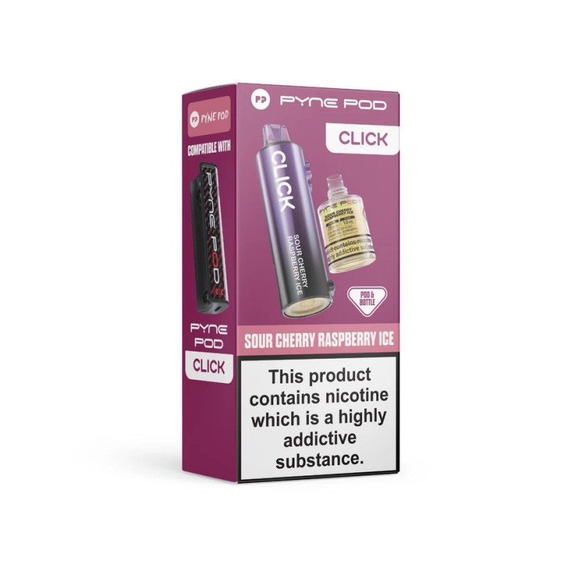 pyne pod click 50k refill pod sour cherry raspberry ice pyne pod click 50k refill pod sour cherry raspberry ice