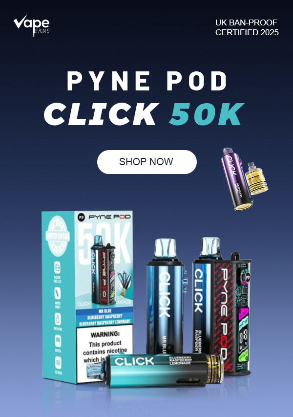 Shop Rechargeable Vapes, Pods, Kits & E-liquid from £2.00