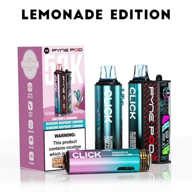 pyne-pod-click-50k-vape-kit-lemonade-edition pyne-pod-click-50k-vape-kit-lemonade-edition