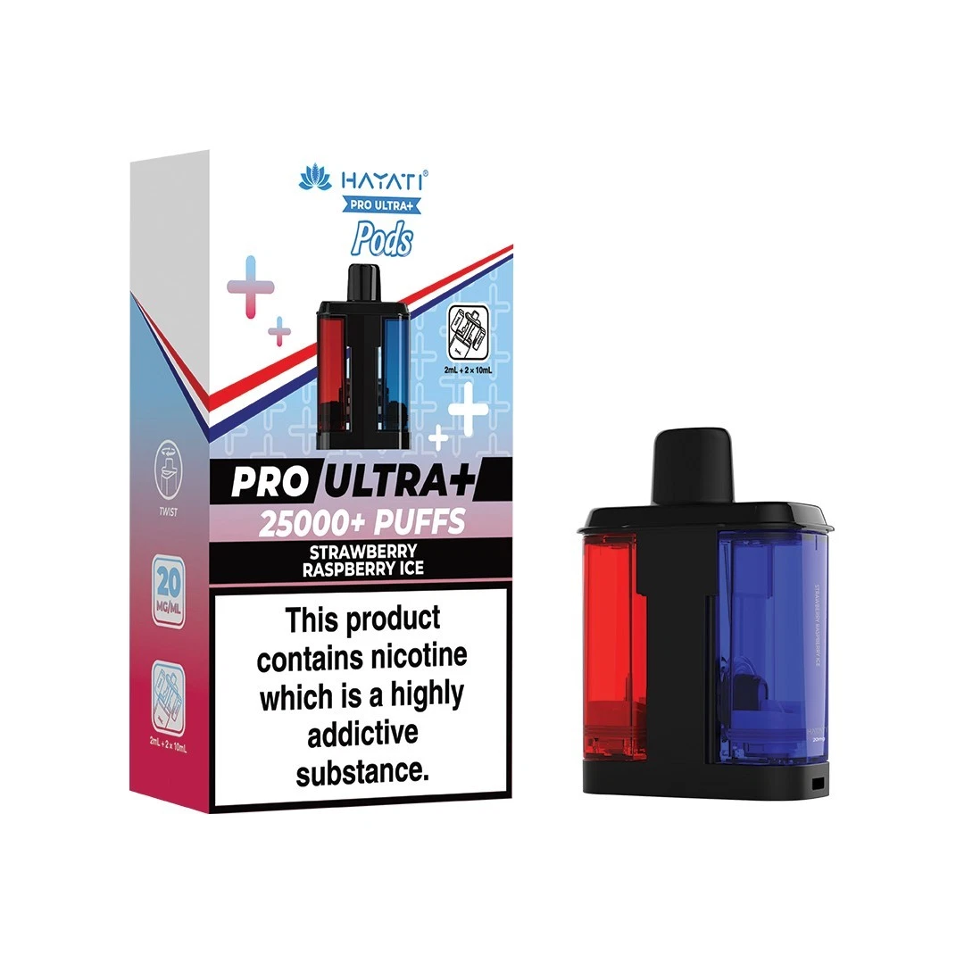 Hayati Pro Ultra Plus 25K Strawberry Raspberry Ice Hayati Pro Ultra Plus 25K Strawberry Raspberry Ice