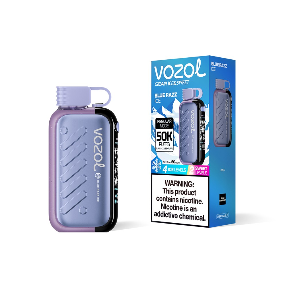 Vozol Gear Ice & Sweet Blue Razz Ice Vozol Gear Ice & Sweet Blue Razz Ice