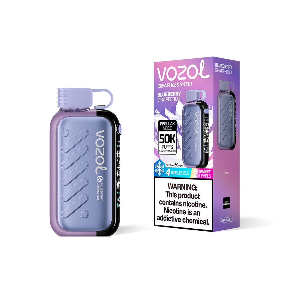 Vozol Gear Ice & Sweet Blueberry Grapefruit Vozol Gear Ice & Sweet Blueberry Grapefruit