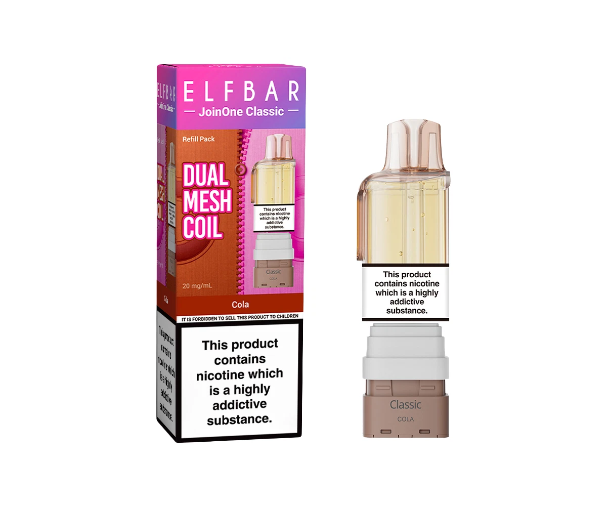 Elf Bar JoinOne Classic Refill Pod Cola Elf Bar JoinOne Classic Refill Pod Cola