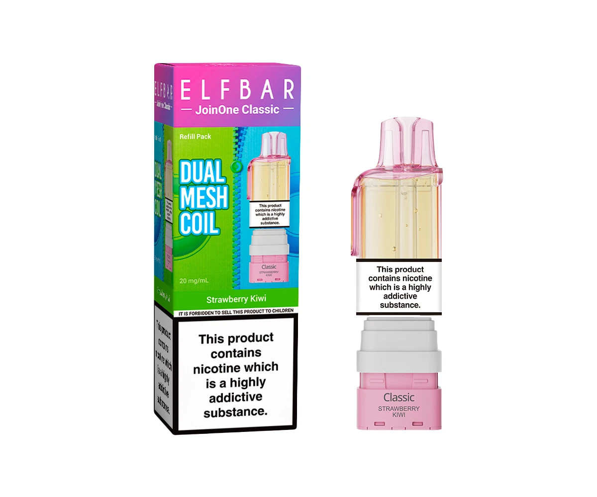 Elf Bar JoinOne Classic Refill Pod Strawberry Kiwi Elf Bar JoinOne Classic Refill Pod Strawberry Kiwi