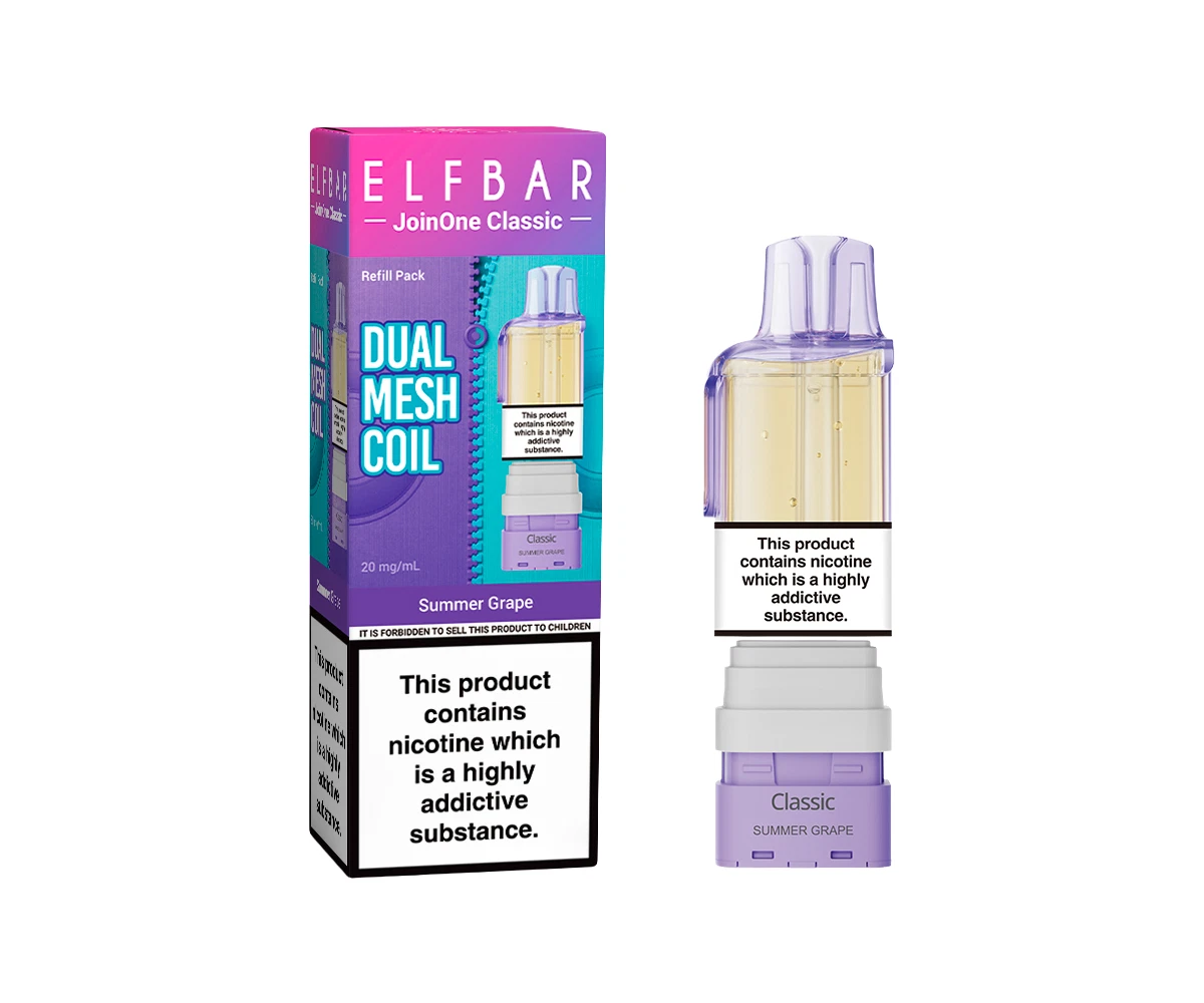 Elf Bar JoinOne Classic Refill Pod Summer Grape Elf Bar JoinOne Classic Refill Pod Summer Grape