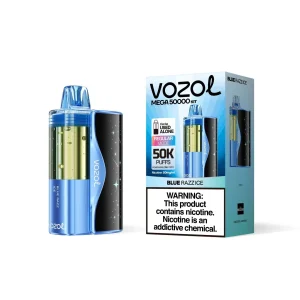Vozol Mega 50K Blue Razz Ice