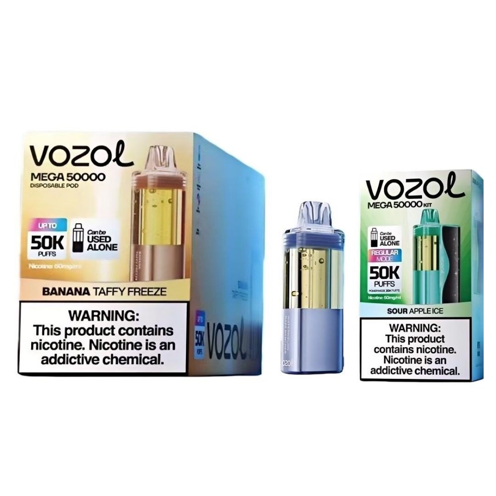 vozol mega 50k box of 5
