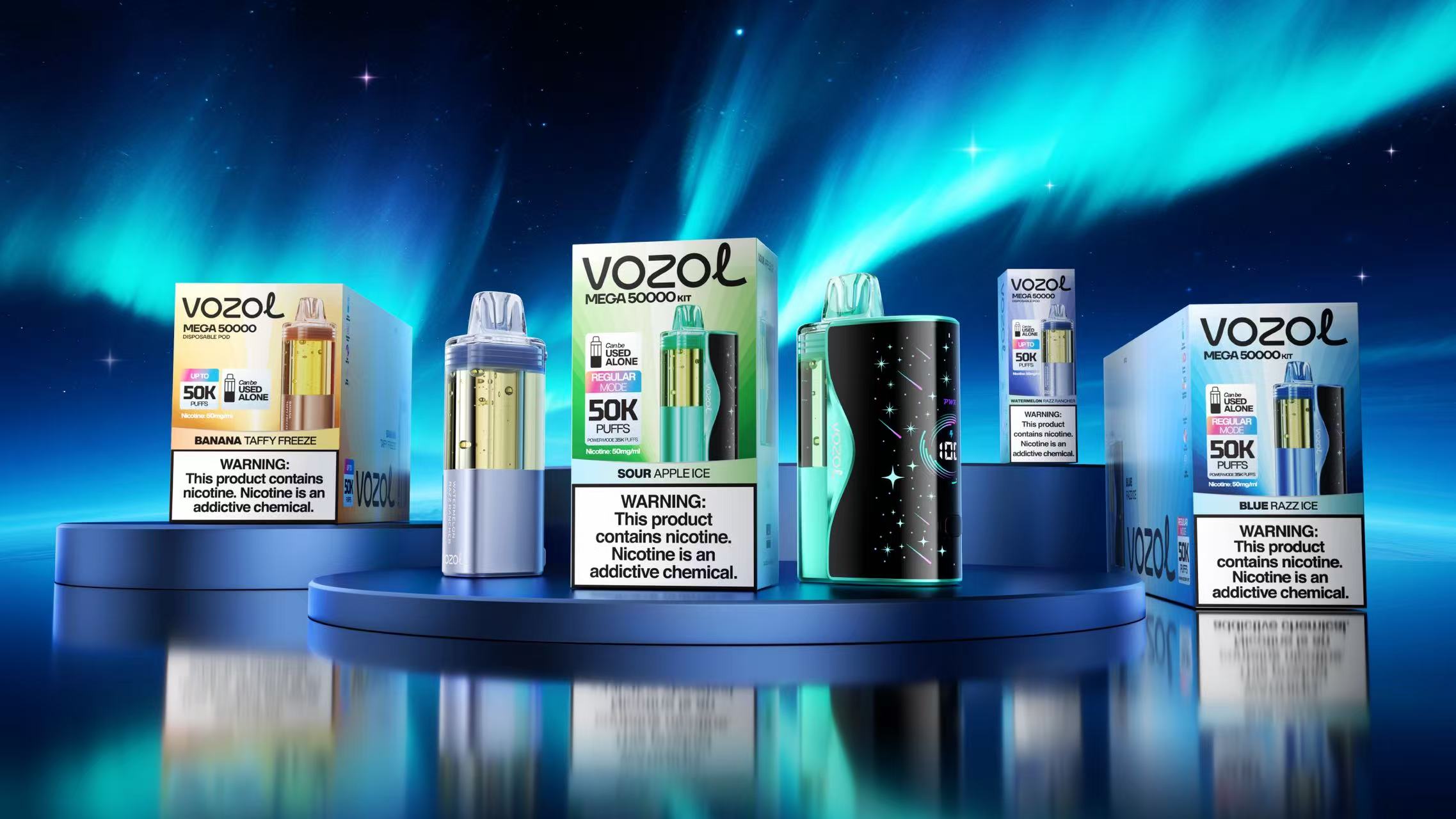 vozol mega 50k vape kit
