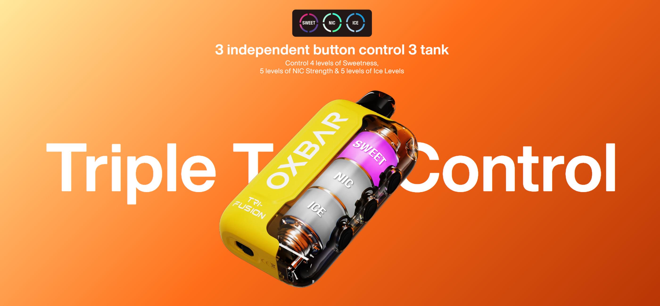 oxbar tri-fusion 45k vape