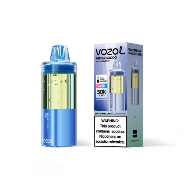 Vozol Mega 50K Disposable Refill Pods | 5% Nic | 9.95 - 3 for 25