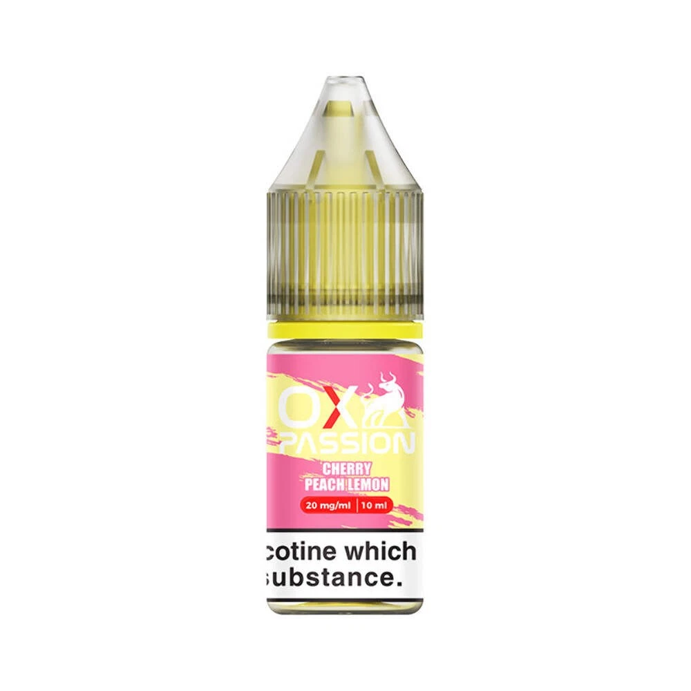 OX-Passion-Nic-Salt-E-liquid-Cherry-Peach-Lemon OX-Passion-Nic-Salt-E-liquid-Cherry-Peach-Lemon