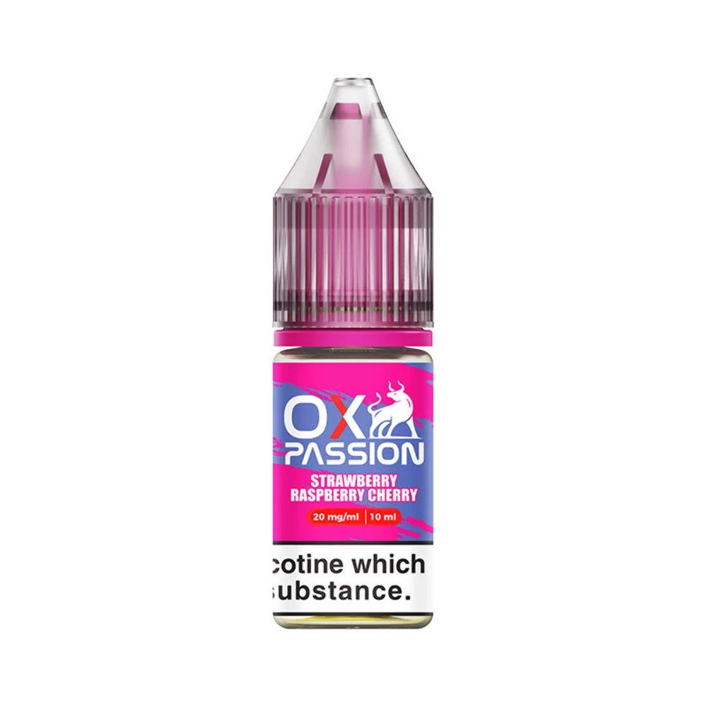 OX-Passion-Nic-Salt-E-liquid-Strawberry-Rasberry-Cherry OX-Passion-Nic-Salt-E-liquid-Strawberry-Rasberry-Cherry