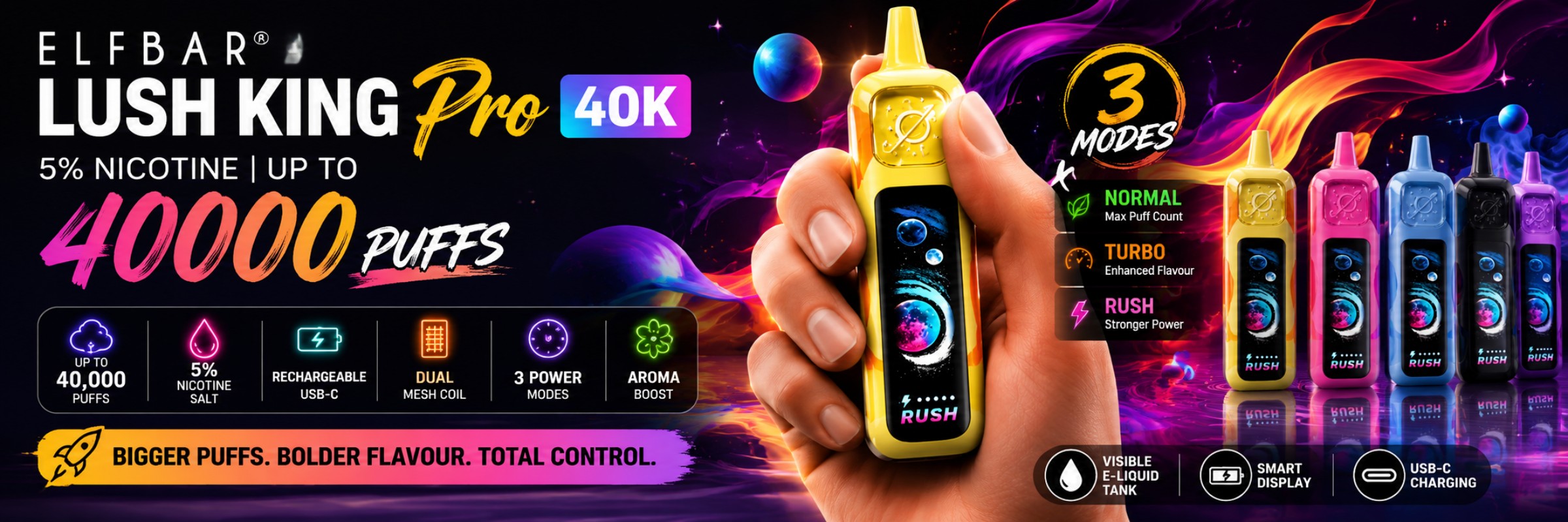 Elfbar Lush King Pro 40K